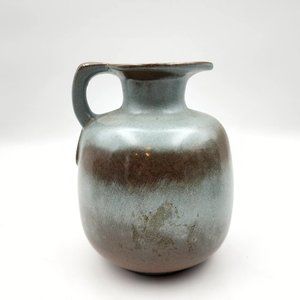Vintage Frankoma Classic Honey Jug Pitcher Pottery 833 Prairie Green 6 in RARE